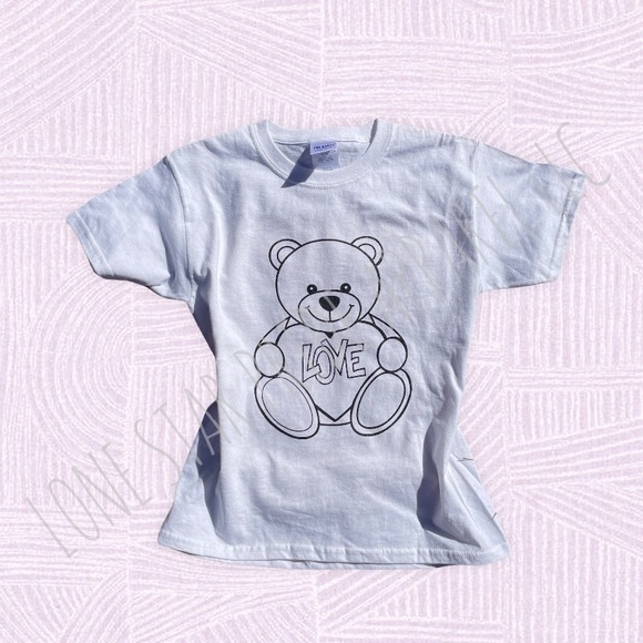 Lone Star Pride Apparel LLC Other - Love bear Color me shirt